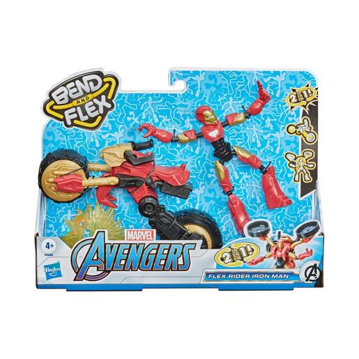 Os Vingadores - Iron Man - Veículo Bend and Flex