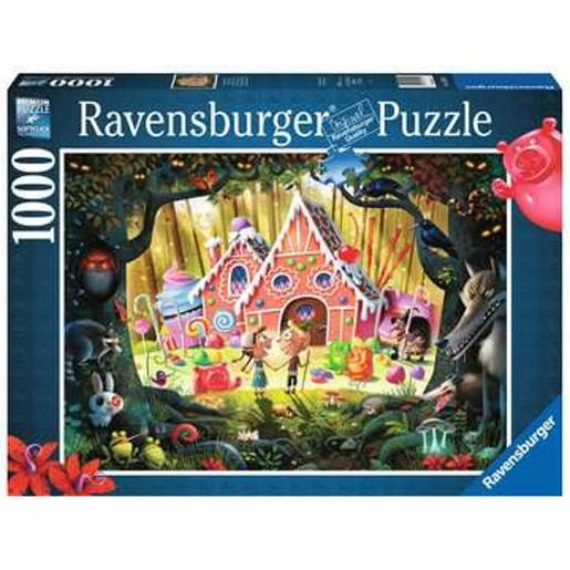 Ravensburger - Puzzle Hansel e Gretel 1000 peças ㅤ