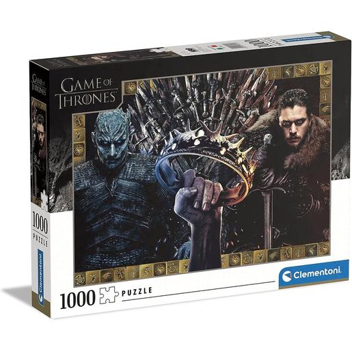 Clementoni - Puzzle de personagens de Game of Thrones, 1000 peças ㅤ