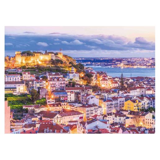 Ravensburger - Lisboa y su castillo - Puzzle 1000 piezas