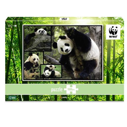 WWF - Felinos Pandas - Puzzle 1000 peças