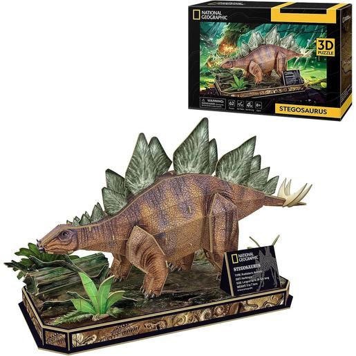 National Geographic - Puzzle 3D de dinossauros, brinquedos e jogos de dinossauros ㅤ