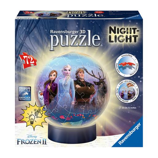 Ravensburger - Frozen - Puzzleball 3D Candeeiro 72 Peças Frozen 2