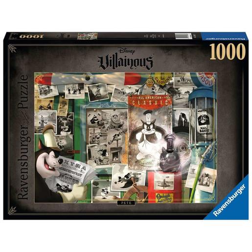 Ravensburger - Puzzle Villainous: Pete de 1000 peças para adultos ㅤ