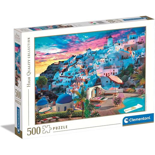 Clementoni - Puzzle adulto 500 peças vista na Grécia