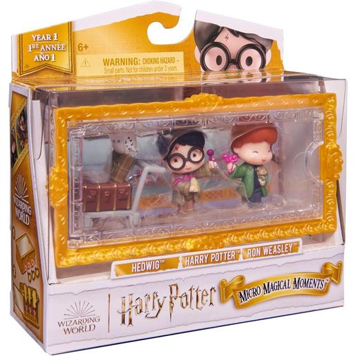 Harry Potter - Conjunto Mágico de Figuras Colecionáveis Hogwarts ㅤ