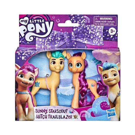 My Little Pony - Sunny Starscout e Hitch Trailblazer - Pack 2 figuras
