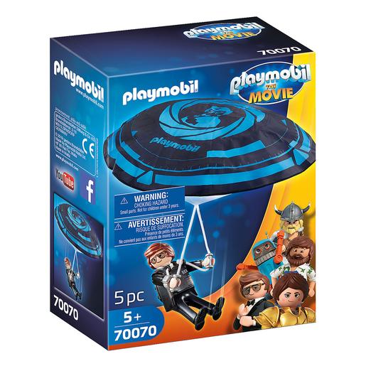 Playmobil - Rex Dasher com Paraquedas Playmobil The Movie - 70070