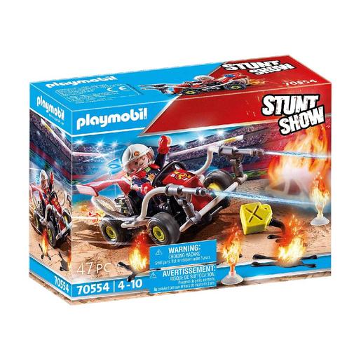 Playmobil - Stuntshow Kart Bombeiro - 70554