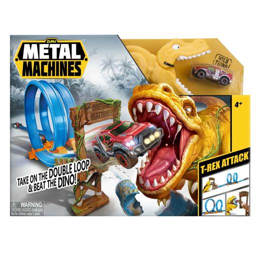 Metal Machines - Circuito com duplo loop e T-Rex