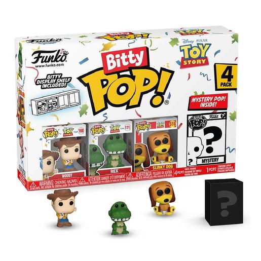Funko Bitty POP! - Pack 4 figuras Toy Story - Woody