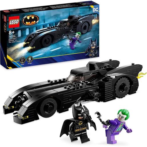LEGO - Batman - Batmobile carro de brinquedo com minifiguras do Batman e Joker 76224