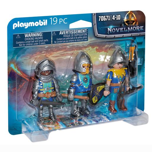 Playmobil - Set de 3 Cavaleiros de Novelmore 70671