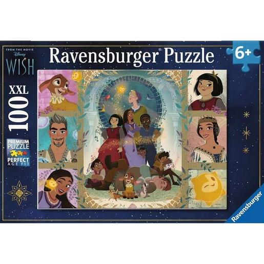 Ravensburger - Puzzle Disney Wish XXL de 100 peças para crianças ㅤ