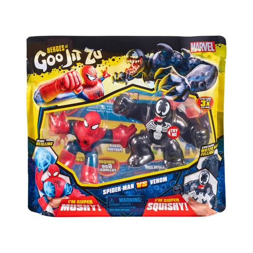 Goo Jit Zu - Spider-man e Venom - Pack 2 figuras Marvel