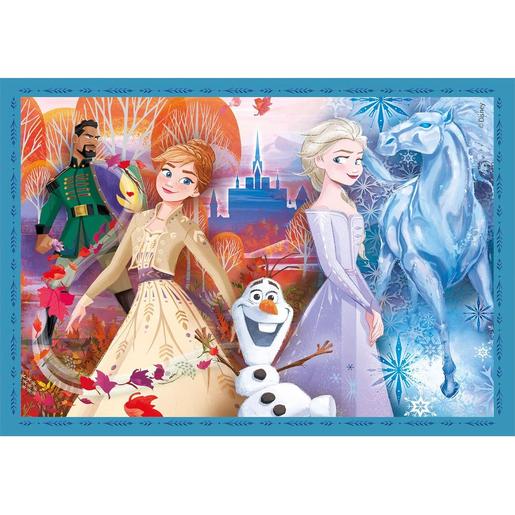 Clementoni - Frozen - Puzzles variados de 12, 16, 20 e 24 peças Frozen, tamanho único, cor variada ㅤ