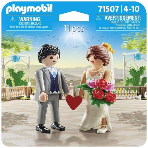 Playmobil - Conjunto Casamento Romântico ㅤ