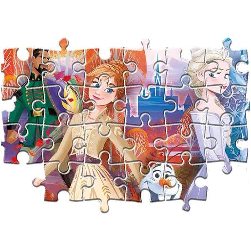 Clementoni - Frozen - Quebra-cabeça infantil de 20 peças Frozen 2 ㅤ