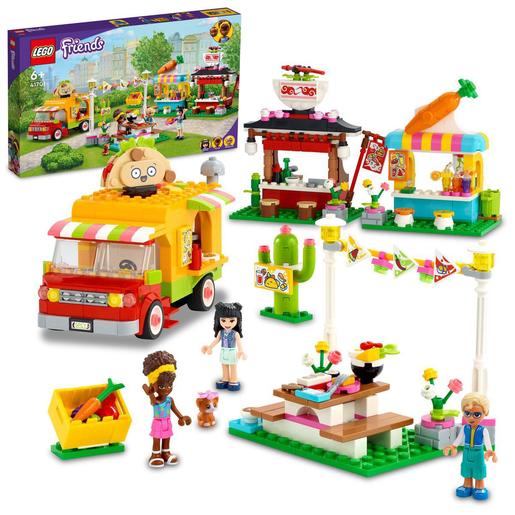 Lego Friends - Mercado de comida na rua - 41701