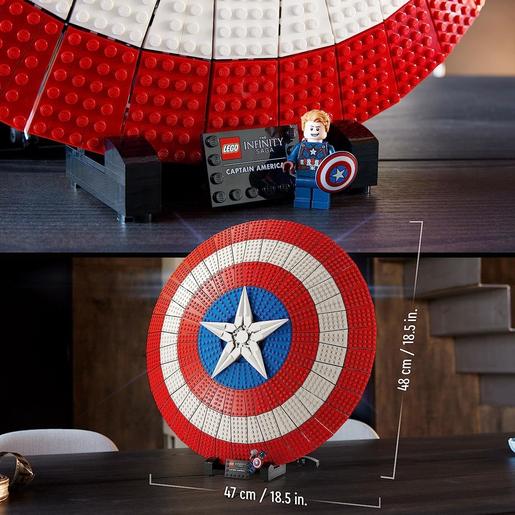 LEGO Super Heróis - Escudo do Capitão América - 76262