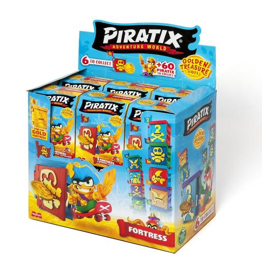 Piratix - Saco Fortaleza com surpresas da série Golden Treasure