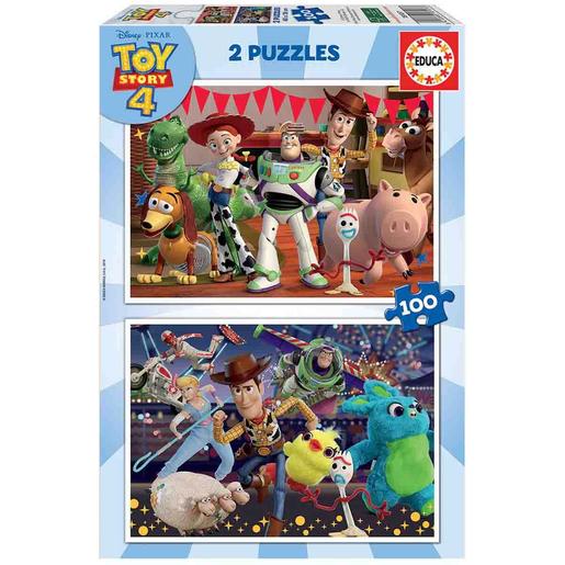 Educa Borras - Toy Story 4 - Puzzle 2 x 100 Peças