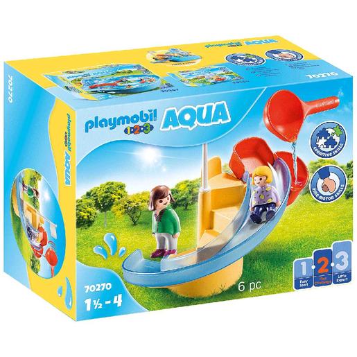 Playmobil 1.2.3 - Escorrega de água - 70270