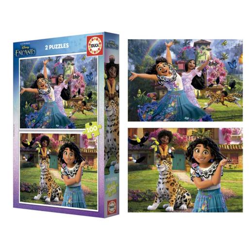 Educa Borrás - Disney - 2 puzzles de Encanto 100 peças