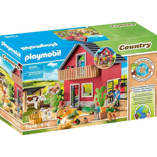 Playmobil - Casa de campo e animais de quinta Playmobil Country ㅤ