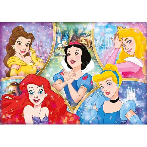 Clementoni - Princesas Disney - Puzzle infantil de Princesas Disney, 180 peças ㅤ