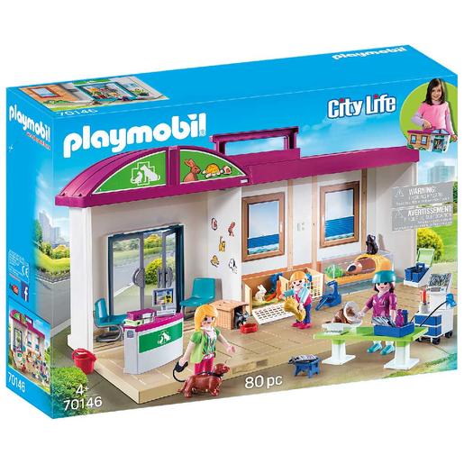 Playmobil - Maleta Clínica Veterinária - 70146