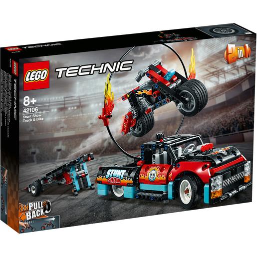 LEGO Technic - Espectáculo Acrobático: Camião e Moto - 42106