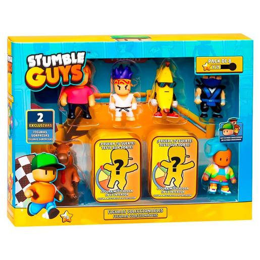 Rocco Giocattoli Stumble Guys Action Figures 4 Pack Ast A cm 8 Rocco Giocattoli Stumble Guys Action Figures 4 Pack Ast A cm 8