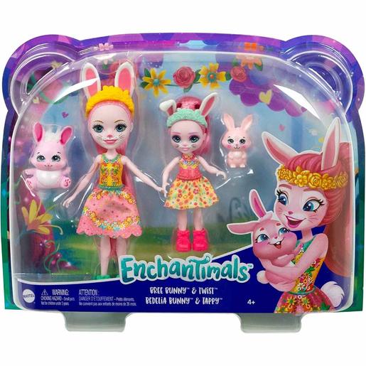 Enchantimals - Irmãs Bree e Bedelia Bunny