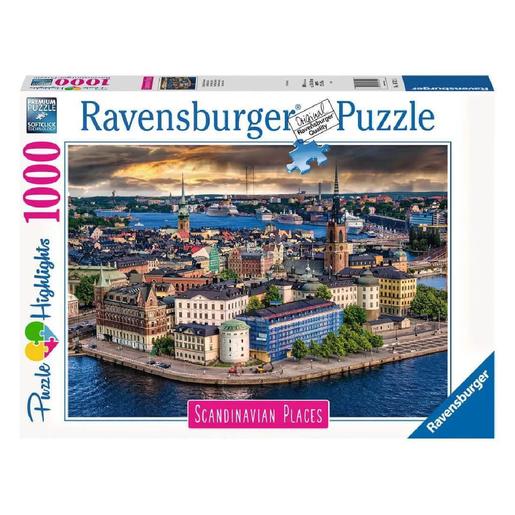 Ravensburger - Estocolmo, Suecia - Puzzle 1000 peças