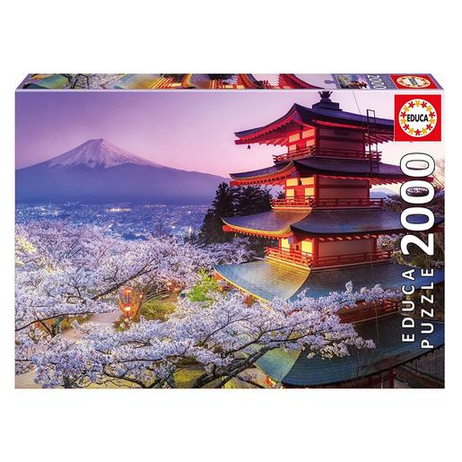 Educa Borrás - Monte Fuji, Japão - Puzzle 2000 Peças