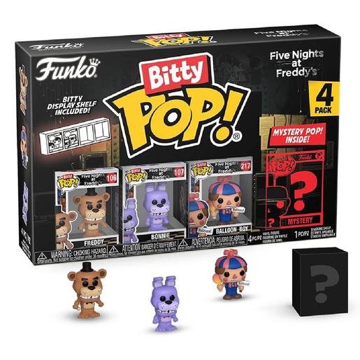 Funko Bitty POP! - Pack 4 figuras Five Nights at Freddy's - Freddy