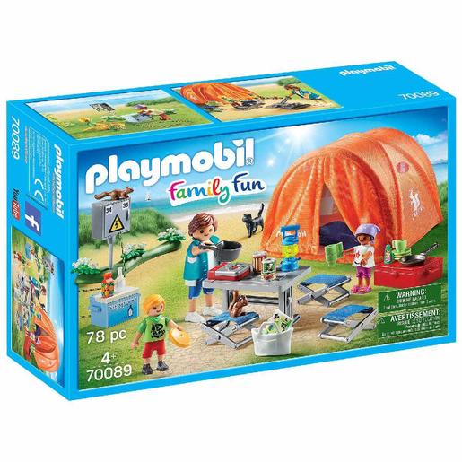 Playmobil - Acampamento familiar - 70089