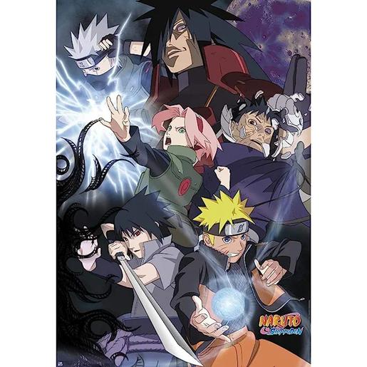 Dragon Ball - Pôster Group Ninja War: Naruto vs Sasuke (91,5x61)