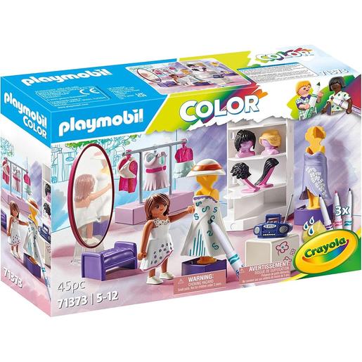 Playmobil - Conjunto de design de moda Playmobil Color