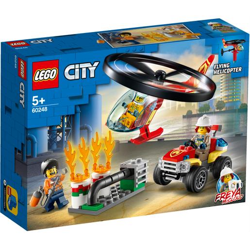 LEGO City - Combate ao Fogo com Helicóptero - 60248