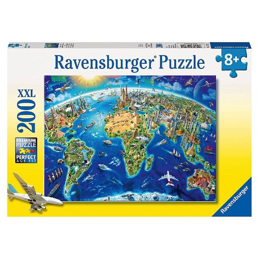 Ravensburger - Vista do mundo desde cima - Puzzle 200 peças XXL