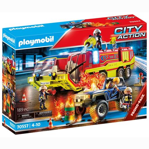 Playmobil - Operação de Resgate com Camião dos Bombeiros 70557