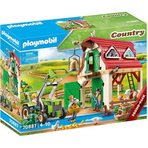 Playmobil - Fazenda com criação de animais pequenos 70887
