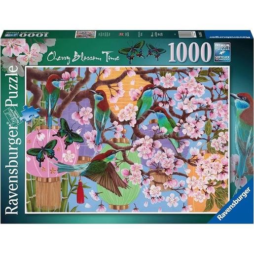 Ravensburger - Puzzle de 1000 peças, flores de cerejeira para adultos ㅤ
