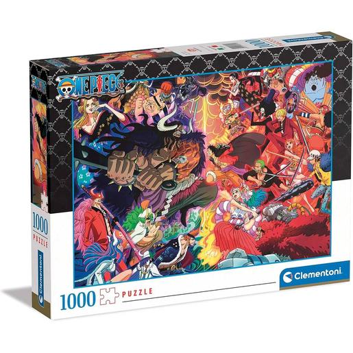 Clementoni - Puzzle adulto 1000 peças: One Piece ㅤ