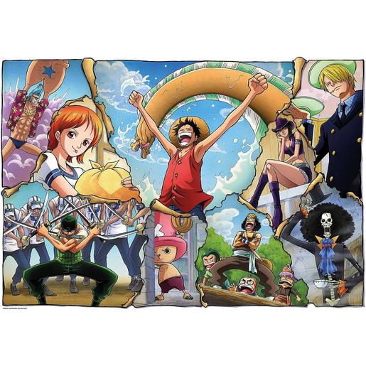 Clementoni - Puzzle cubo One Piece de 500 peças edição especial ㅤ