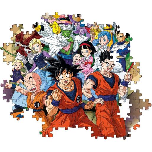 Clementoni - Dragon Ball - Puzzle design de dragão 1000 peças ㅤ