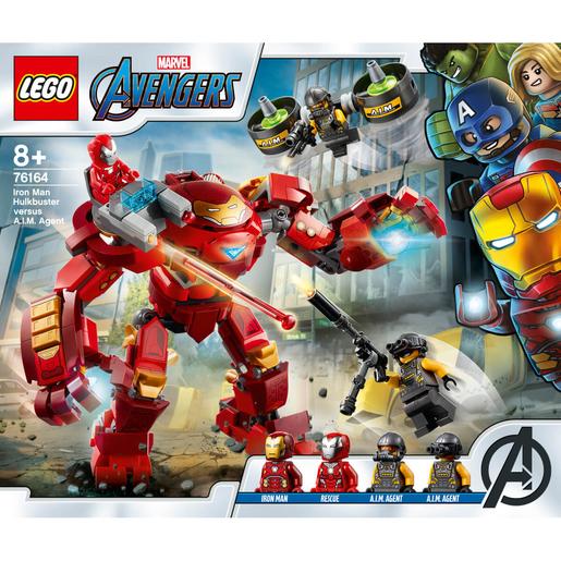 LEGO Marvel Os Vingadores - Iron Man Hulkbuster vs. Agente de A.I.M. - 76164