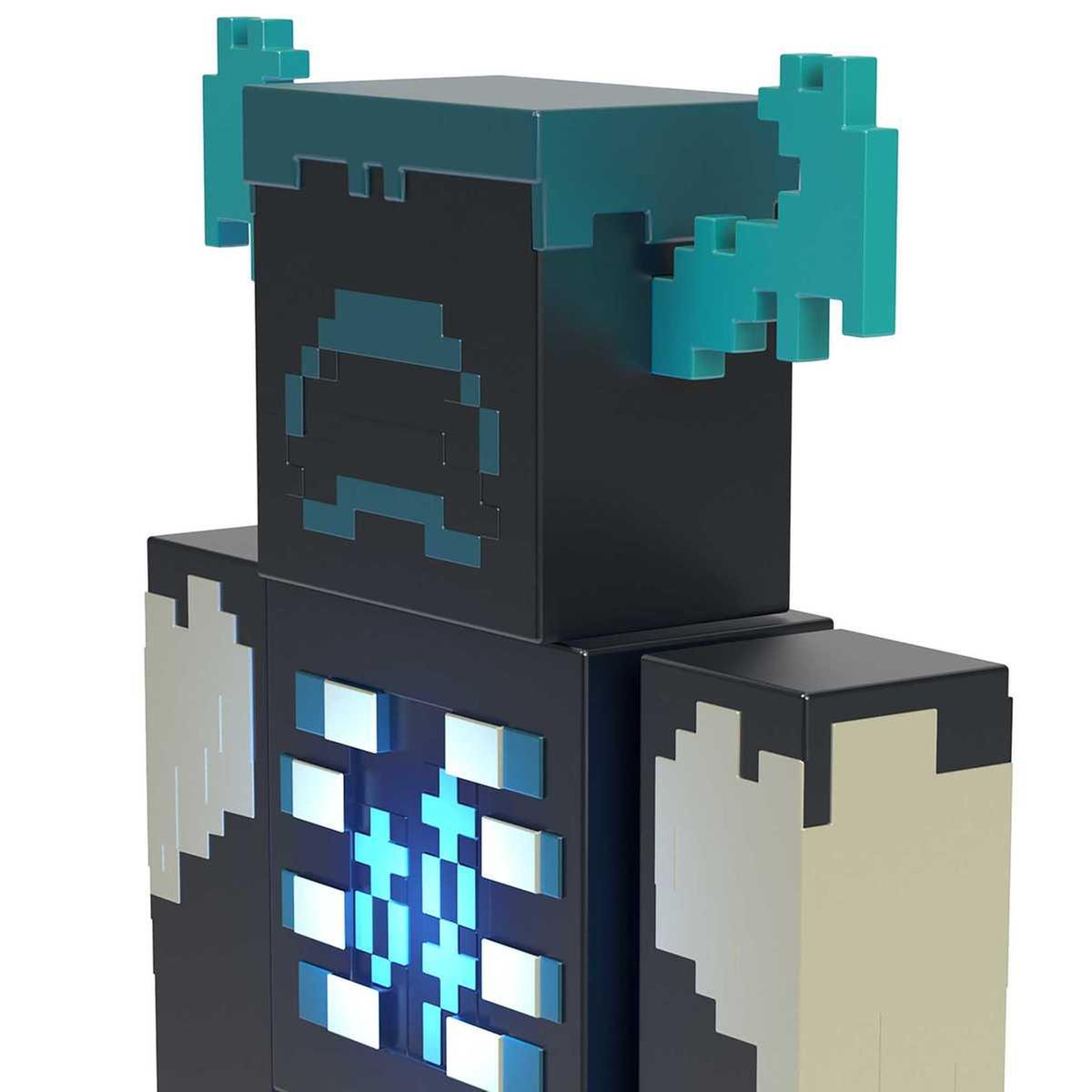 Minecraft - Minecraft Warden figura de ação deluxe com luzes e sons ㅤ, JURASSIC WORLD